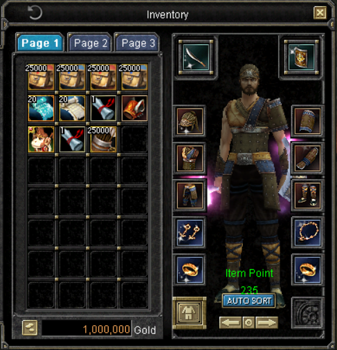 Start Items