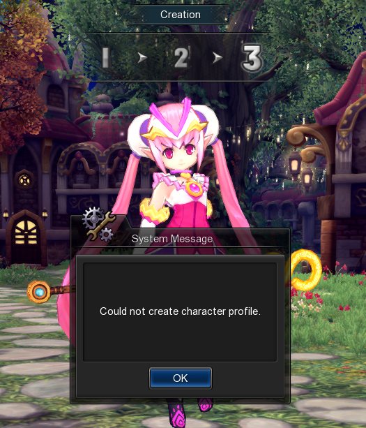 Insanix - Could not create character profile - RaGEZONE Forums