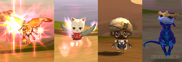 Warriors Way Online grab pets