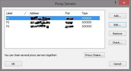 new ip address for proxifier
