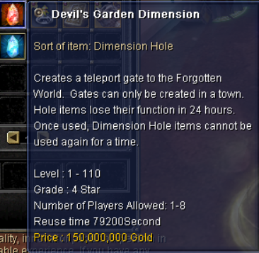 Devil Garden Dungeon Bosses
