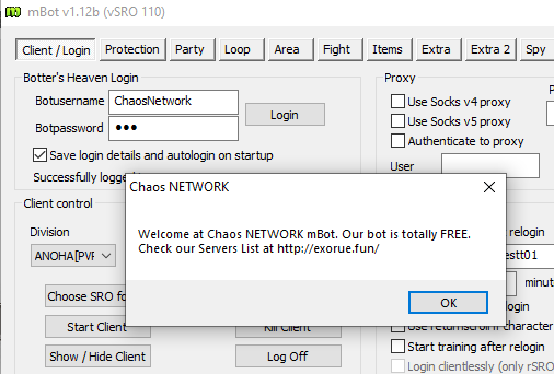 price of mbot sro