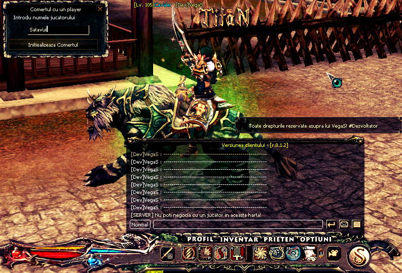 Lua trading system