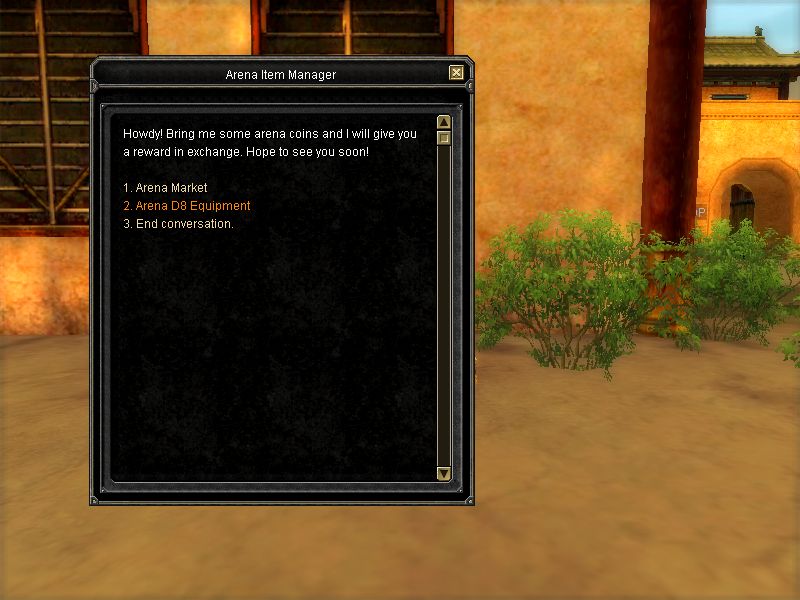 Scroll Box Interface