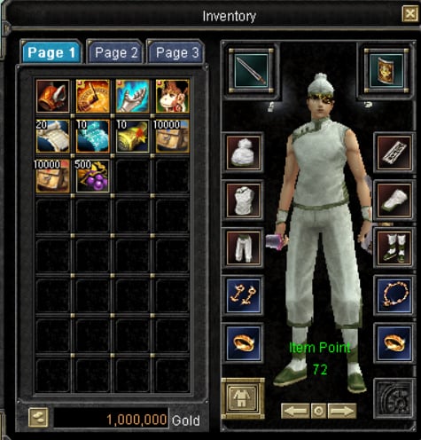 Start Items