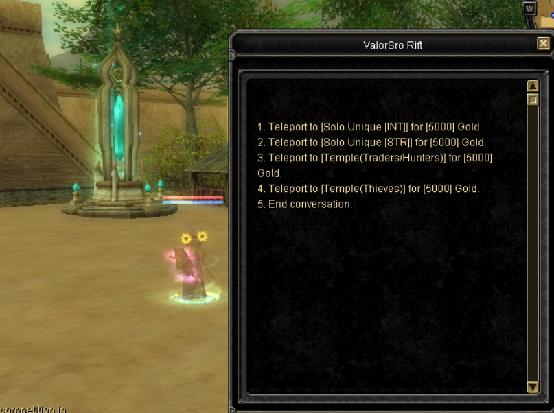 ValorSro Banner