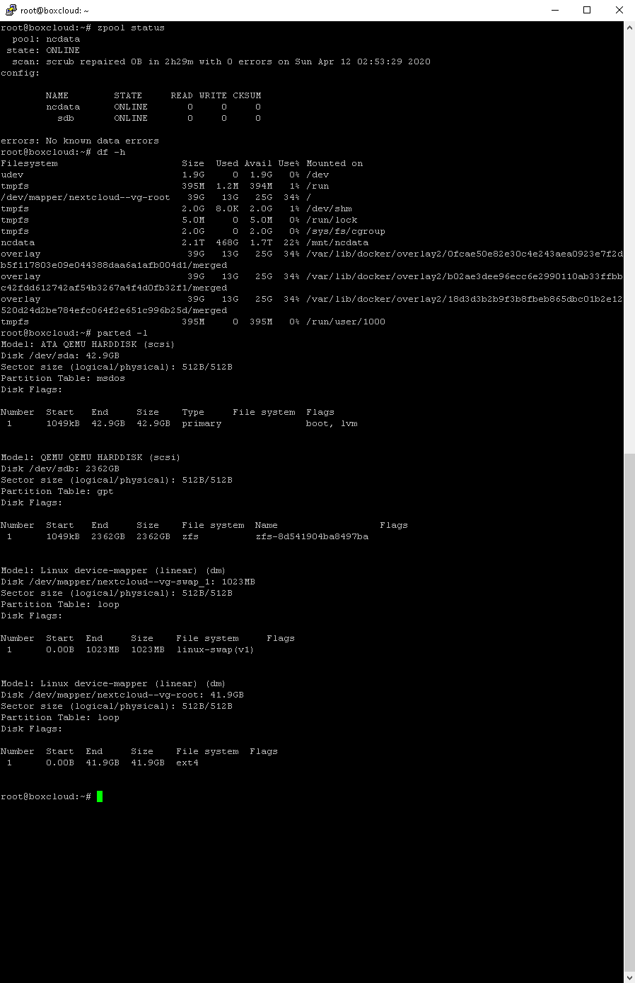 ZFS zpool erweitern Ubuntu ncdata ComputerBase Forum