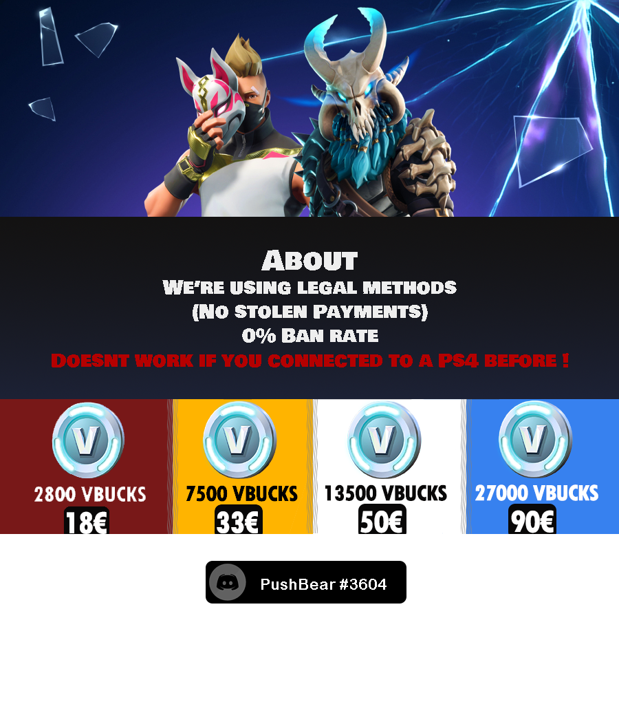 Fortnite Vbucks Max50 Cheaper 4142