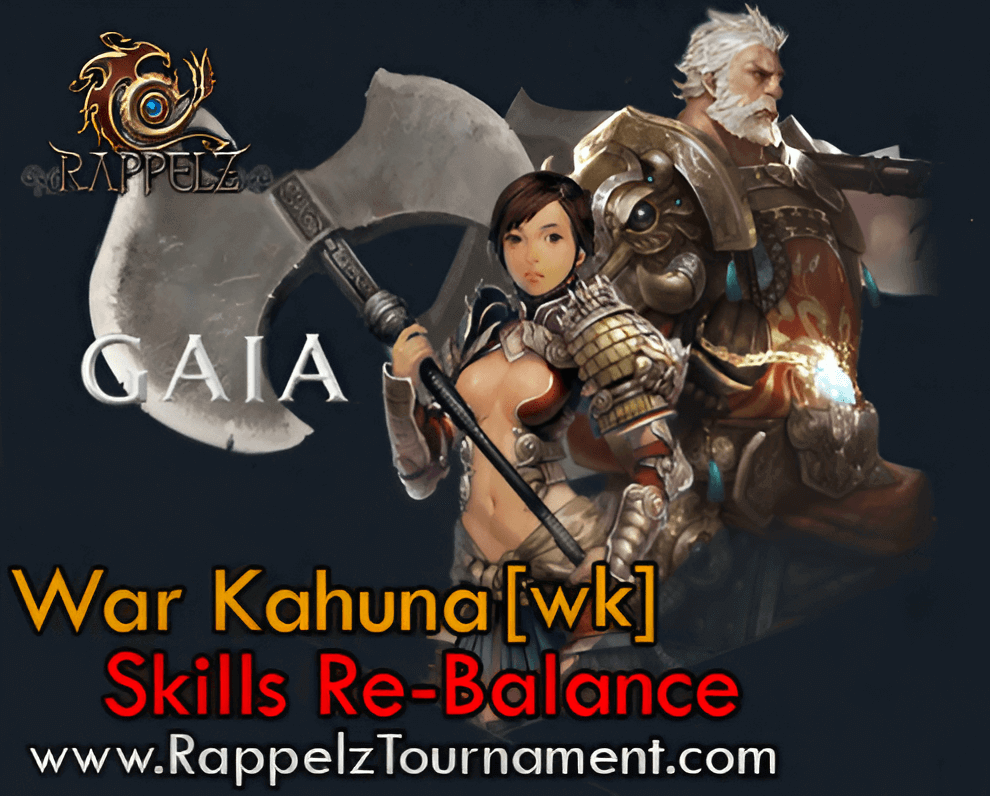 War Kahuna Skills Re-balance banner preview linking towards registration page