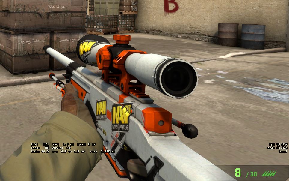 [H] AWP Assimov WW [with 4x NAVI Kato 2k14 Sticker [W] Keys or Asiimov ...