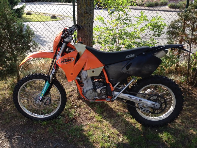 KTM EXC 520 SM Build