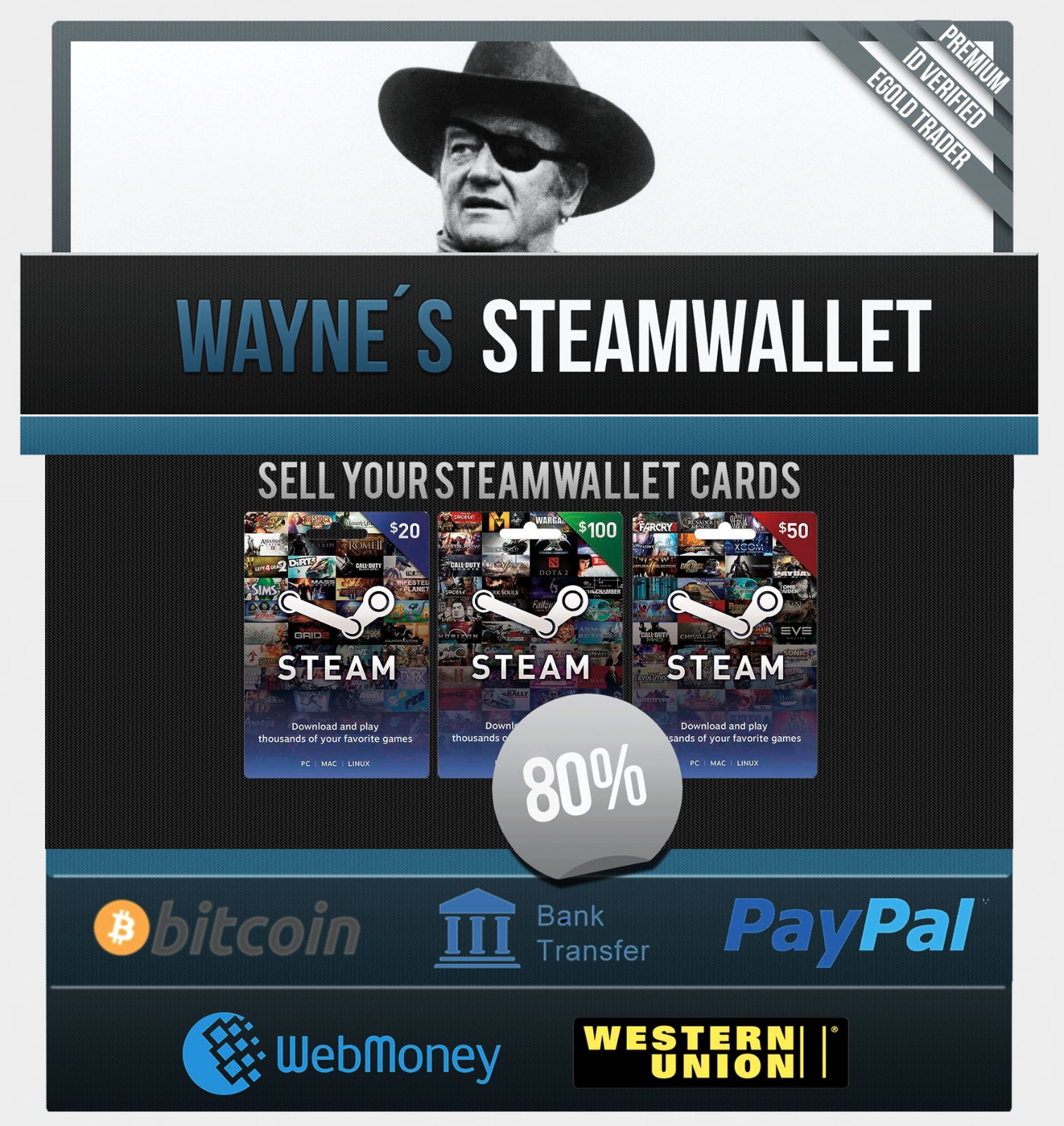 a steam wallet card a steam wallet card